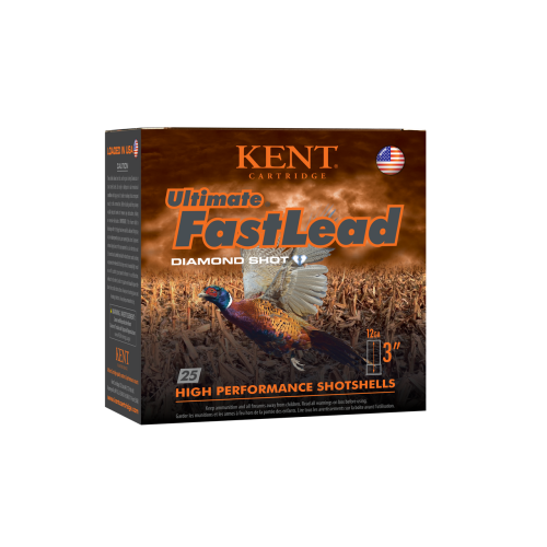 Kent Ultimate Fast Lead Upland 3" 12ga #5 Ammunition Kent Ultimate Fast Lead Upland 3" 12ga #5 Ammunition