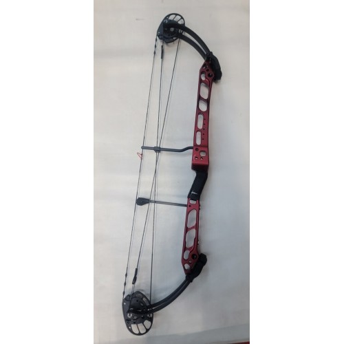 Used PSE Lazer RH 60# Target Bow - Crimson Red