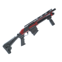 Canuck Recon 3 12ga Compact Pump Action Shotgun - Distressed Red - 9" Barrel