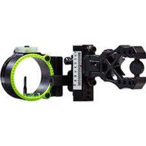 Black Gold Rush Flash Point 1-Pin .019 RH Archery Sight - Black