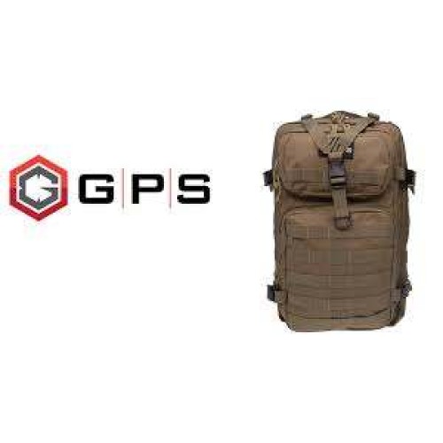G.P.S. Tactical Bugout Backpack - Coyote Brown