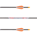 Black Eagle Intrepid 600 Spine Fletched Arrows - 6PK