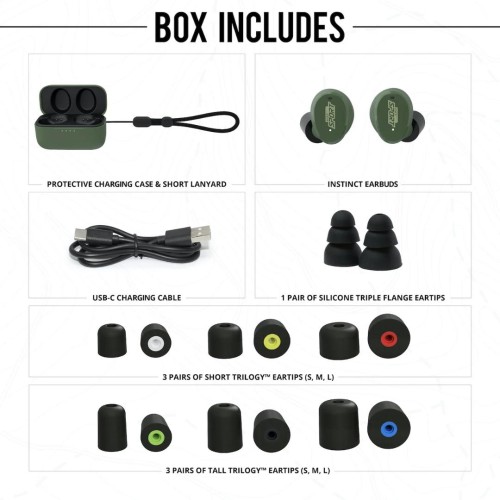 ISOtunes Sport Instinct Earbuds w/Tactical Sound Control