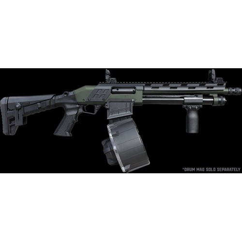 Canuck Recon 3 12ga Pump Action Shotgun Olive Drab Cerakote - 12" Barrel