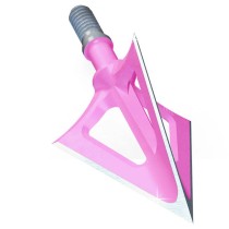 Montec G5 100gr Fixed 3-Blade Broadheads - Pink - 3PK