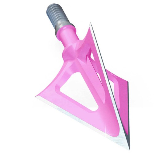 Montec G5 100gr Fixed 3-Blade Broadheads - Pink - 3PK