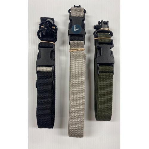 Multi-Point Standard Rifle Slings QD Attachment - Hand Sewn - Made in SK Multi-Point Standard Rifle Slings QD Attachment - Hand Sewn - Made in SK
