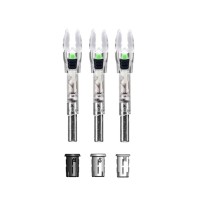 Nockturnal Universal SHIFT Lighted Nocks - Green - 3PK