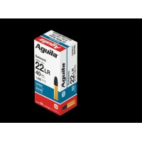 Aguila Subsonic 22LR 40gr Lead Solid Point Ammunition