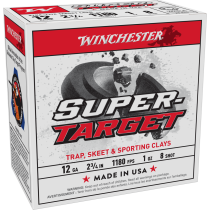 Winchester Super Target 12ga 2-3/4" #8 Ammunition Winchester Super Target 12ga 2-3/4" #8 Ammunition