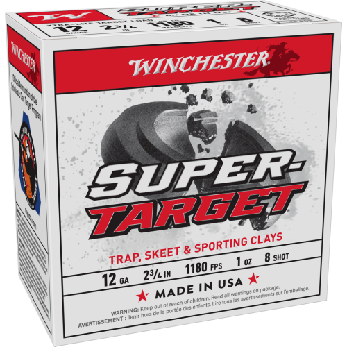 Winchester Super Target 12ga 2-3/4" #8 Ammunition Winchester Super Target 12ga 2-3/4" #8 Ammunition