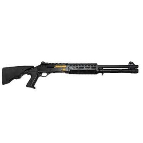 Canuck Elite TacOp Semi-Auto Black/Gold 12ga Shotgun - 18.6" Barrel Canuck Elite TacOp Semi-Auto Black/Gold 12ga Shotgun - 18.6" Barrel