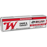 Winchester Game & Target 21Sharp 37gr FMJ Ammunition - 100rds Winchester Game & Target 21Sharp 37gr FMJ Ammunition - 100rds