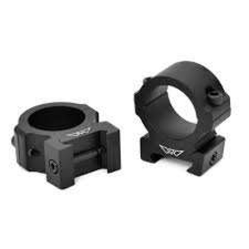 Warne Vapor Horizontal Rings - 1" Medium Warne Vapor Horizontal Rings - 1" Medium