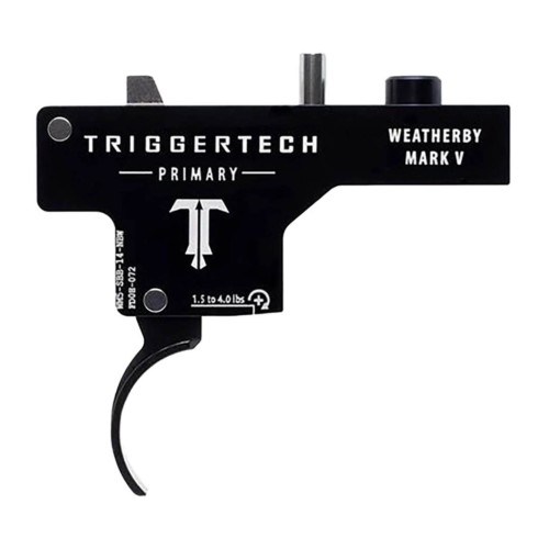 Triggertech Weatherby Mark V Primary Curved - Black Triggertech Weatherby Mark V Primary Curved - Black