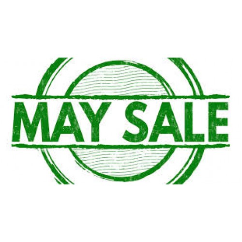 **MAY MADNESS SALE ON NOW**