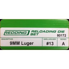 Redding Reloading 3-Die Set 9mm Luger Series A