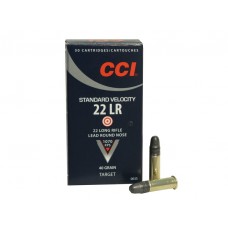 CCI Standard Velocity 22LR 40gr Ammunition - 50RDs
