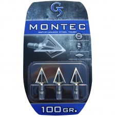 G5 Montec 100gr Broadheads - 3 Pack