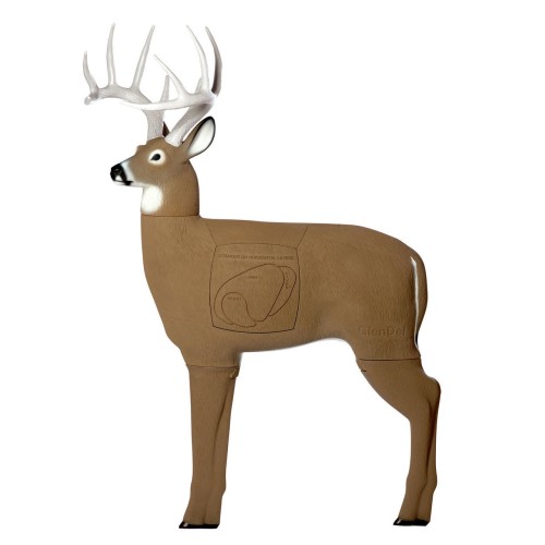 GlenDel Buck Four-Sided 3D Archery Target