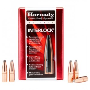 Hornady 303 Cal .312 174gr Interlock RN Bullets - 100/Box
