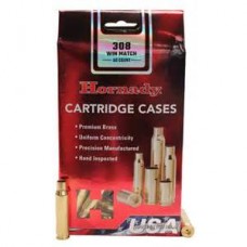 Hornady 308Win Match Premium Brass Cartridge Cases - 50/Bag