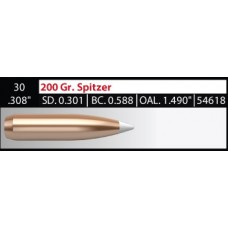 Nosler AccuBond Bullets - 30cal. 200gr. - 50/Box