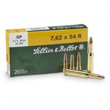 Sellier & Bellot 7.62x54R 180gr SP Ammunition