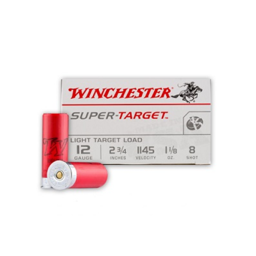 Winchester Super Target 12ga 2 3/4" #8 Ammunition Winchester Super Target 12ga 2 3/4" #8 Ammunition
