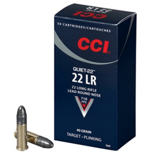 CCI Quiet-22LR Rimfire Ammunition