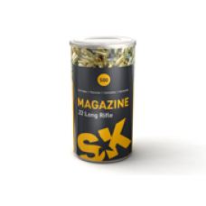 SK Magazine 22LR 40gr LRN Ammunition - 500RD Pop Top Can