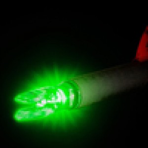Nockturnal S Series - Green 3pk Lighted Nocks