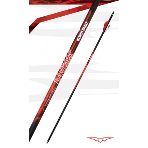 Black Eagle Rampage 350 Fletched .001" Arrows - 1/2 Dozen