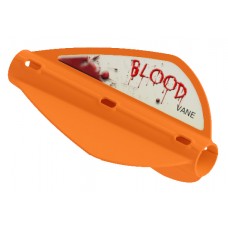 Blood Vanes One-Piece Vane Sleeves (6 Pack Orange Small Diameter)