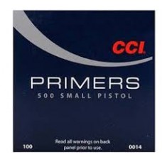 CCI Small Pistol Primers - 100PK