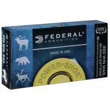 Federal PowerShok 300WinMag 180gr Ammunition