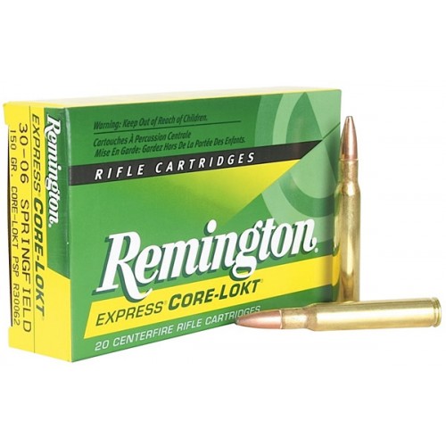 Remington 30-06 180gr Core-Lokt Pointed Soft Point Ammunition