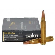 Sako Super Hammerhead 300WinMag 180gr Ammuntion 
