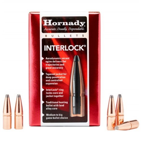 Hornady 7mm .284 154gr InterLock SP Bullets - 100/Box Hornady 7mm .284 154gr InterLock SP Bullets - 100/Box