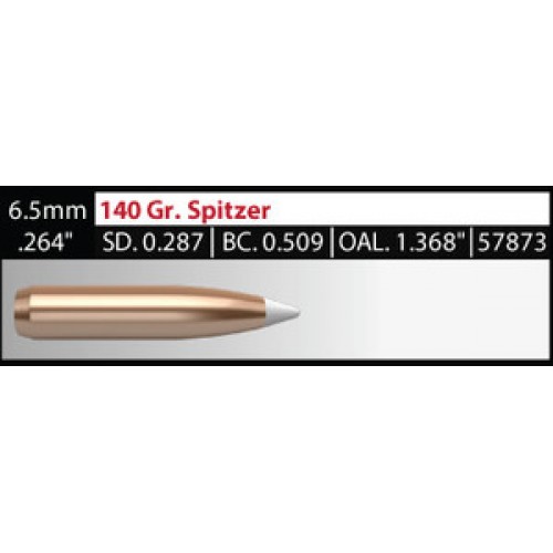 Nosler AccuBond Bullets - 6.5mm 140gr.  - 50/Box