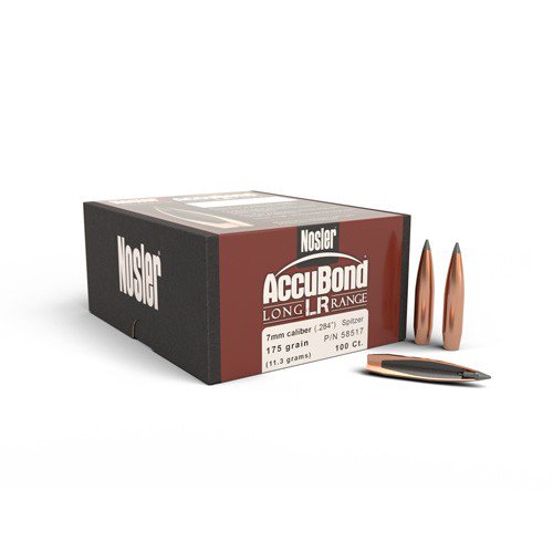Nosler AccuBond LR Bullets - 7mm 175gr. - 100/Box
