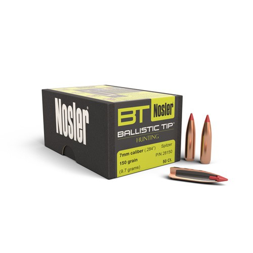 Nosler Ballistic Tip Hunting 7mm 150gr Bullets Nosler Ballistic Tip Hunting 7mm 150gr Bullets