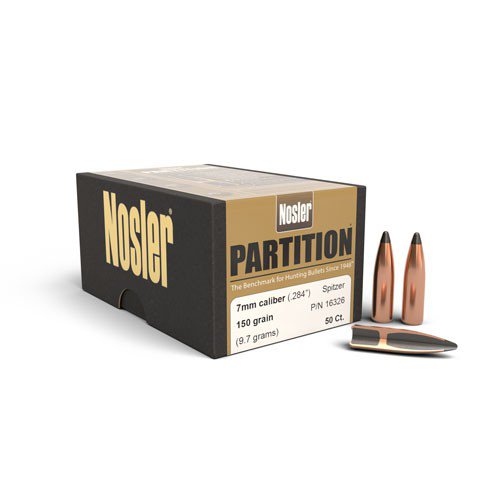 Nosler Partition Hunting Bullets - 270cal. 150gr. - 50/Box