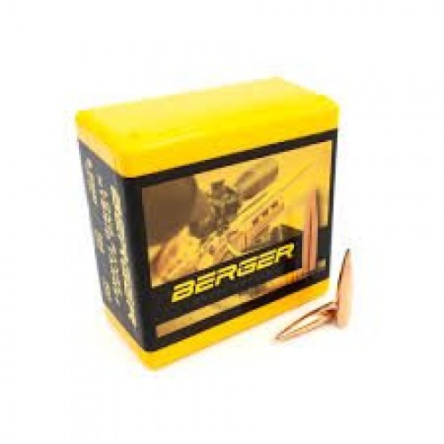 Berger Long Range Hybrid Target Bullets - 6.5mm Cal. 144gr. - 100/Box