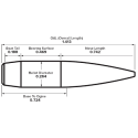Berger Long Range Hybrid Target Bullets - 6.5mm Cal. 144gr. - 100/Box Berger Long Range Hybrid Target Bullets - 6.5mm Cal. 144gr. - 100/Box