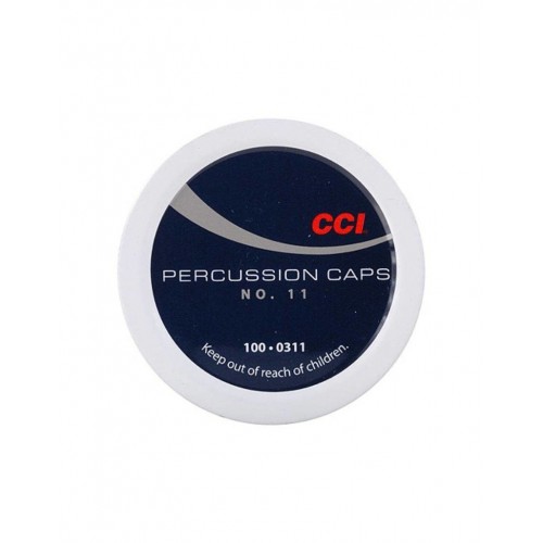 CCI No.11 Percussion Caps - 100PK CCI No.11 Percussion Caps - 100PK