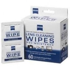 Zeiss Lens Cleaning Wipes - 60Pack