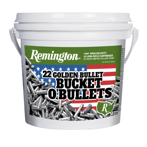 Remington 22 Golden Bullet Bucket O'Bullets - 1400RDS