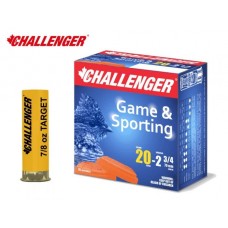 Challenger 20ga 2 3/4 #8 Target Load 