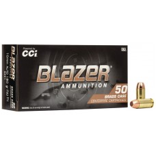 CCI Blazer Brass 10mm Auto 180gr FMJ Ammunition